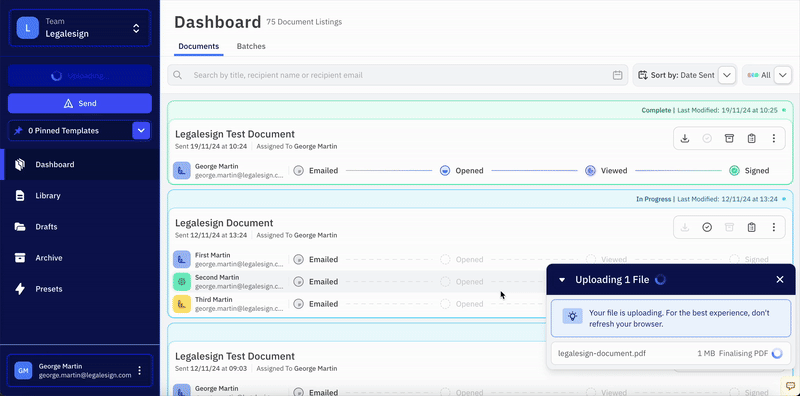Documentation screenshot