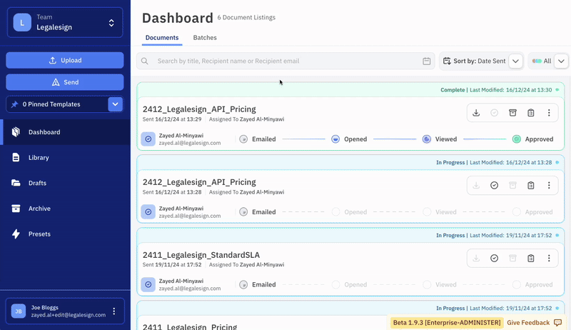 Documentation screenshot