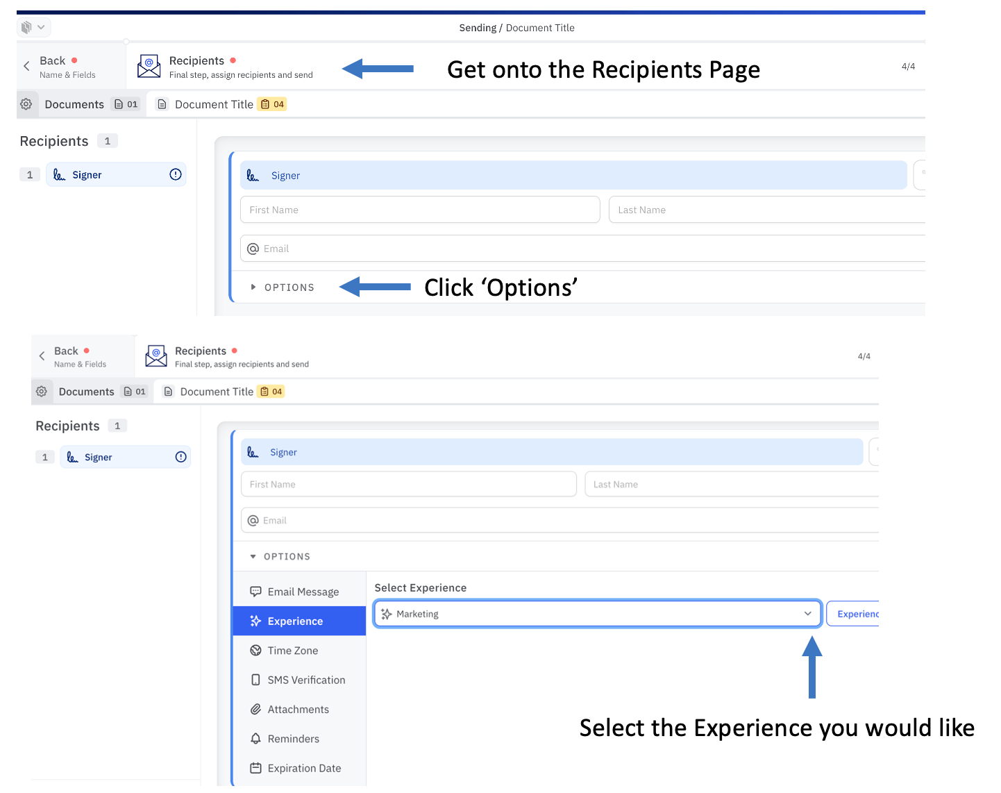 Documentation screenshot