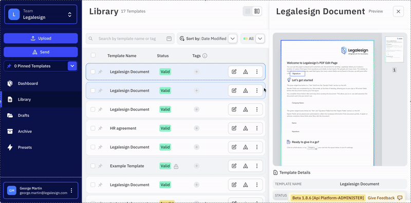 Documentation screenshot