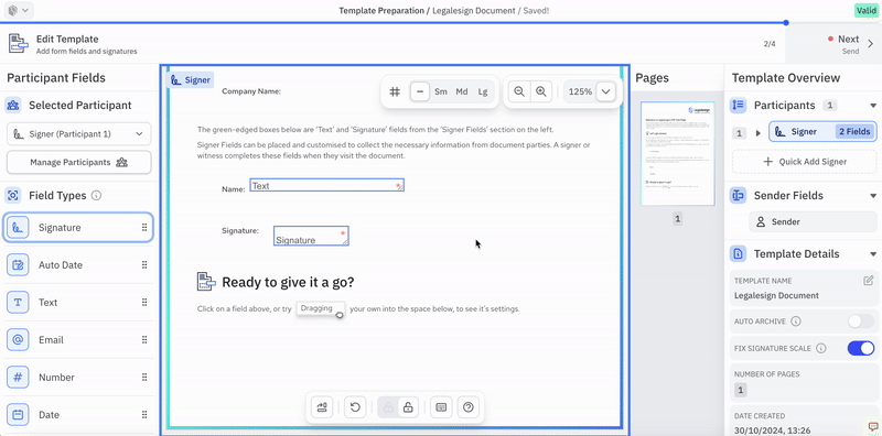 Documentation screenshot