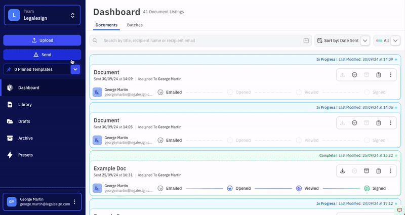 Documentation screenshot