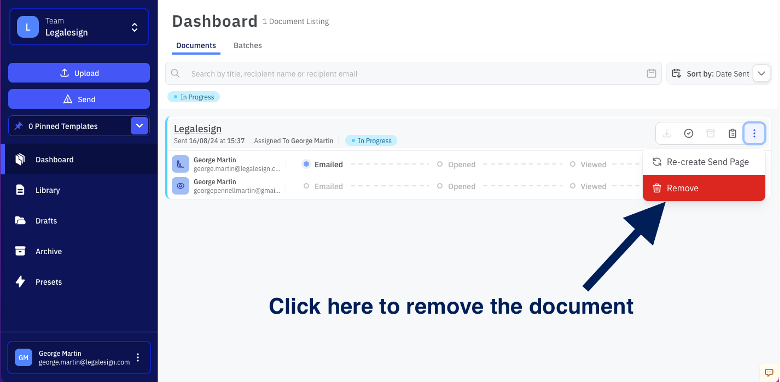 Documentation screenshot