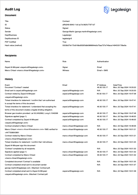 Documentation screenshot