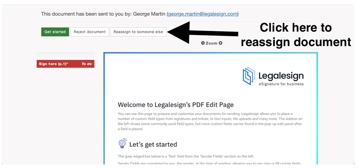 Documentation screenshot