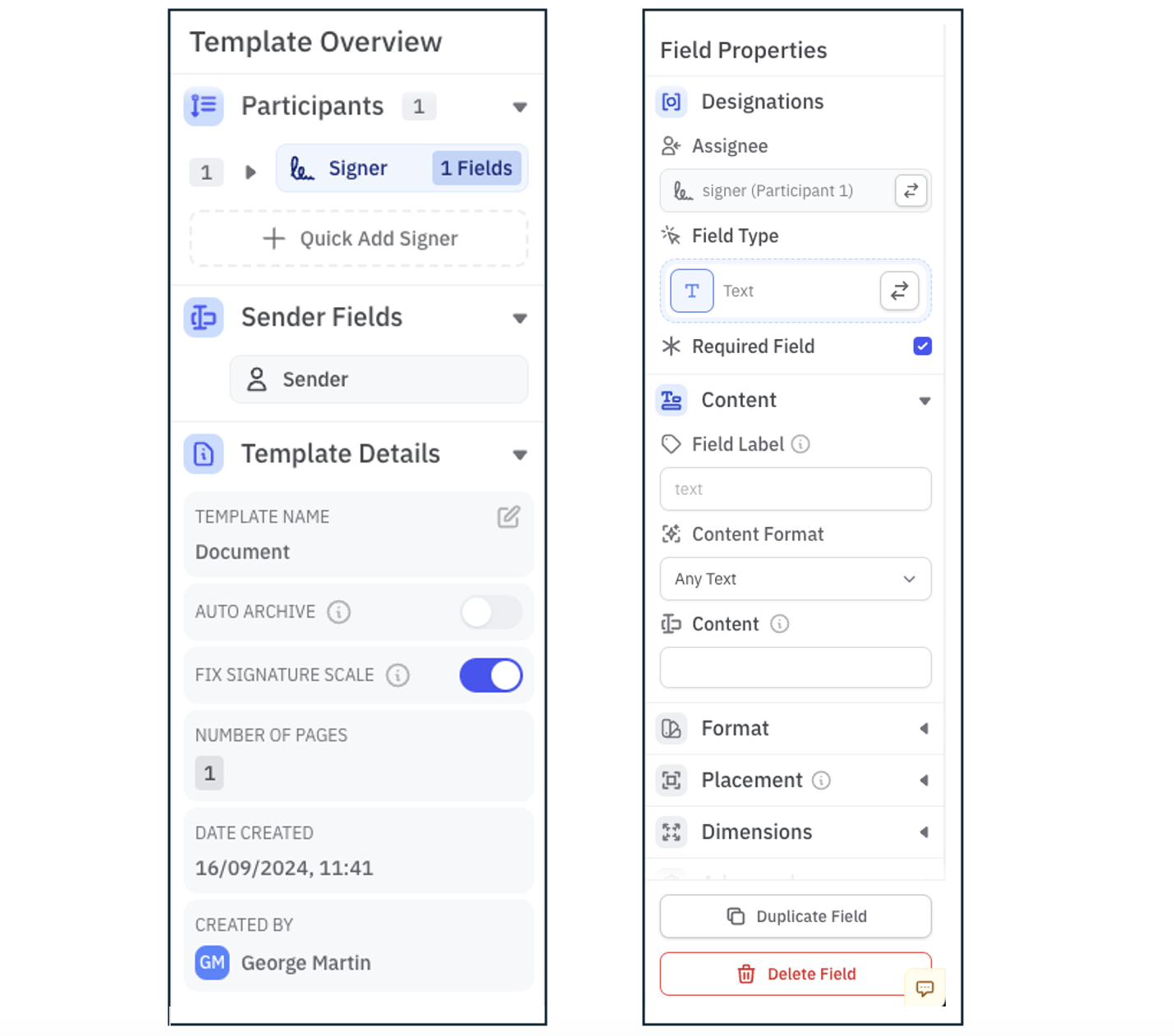 Documentation screenshot