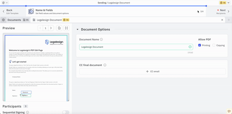 Documentation screenshot