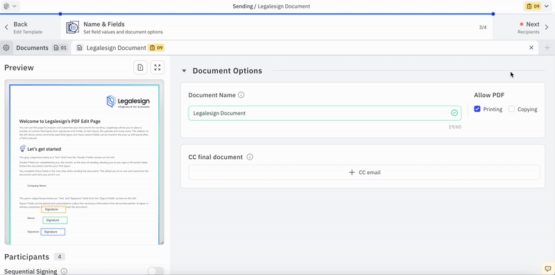 Documentation screenshot
