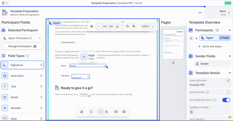 Documentation screenshot