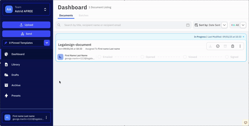 Documentation screenshot