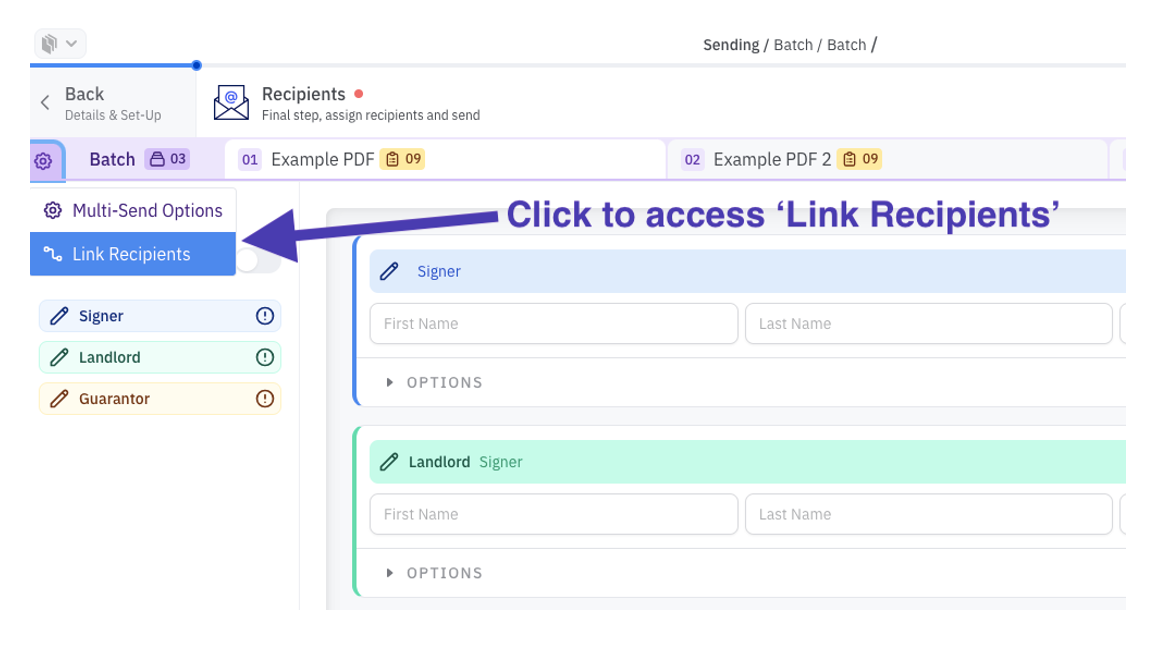 Captura de pantalla de la documentación